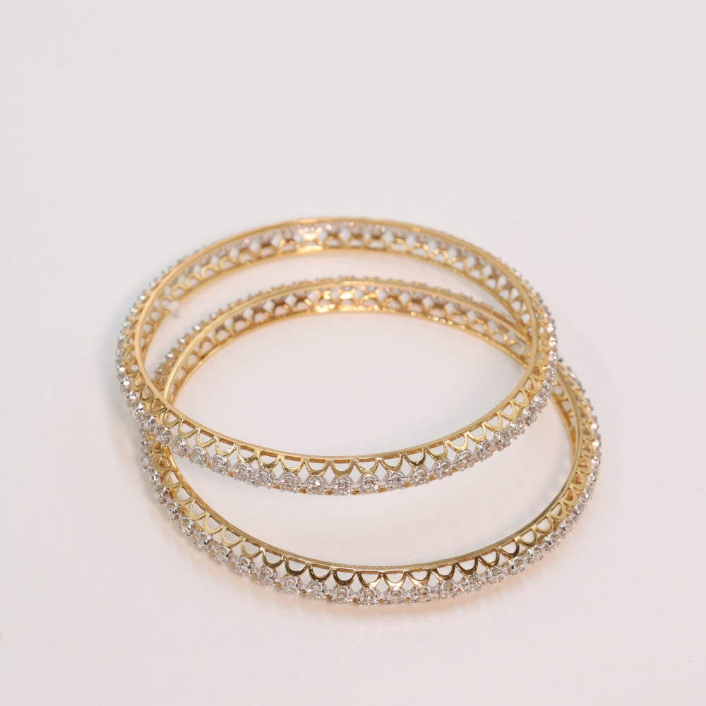Opulent Diamond Bangle Set