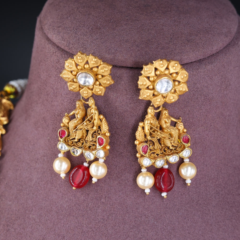 Grand Gold Lakshmi Rani haar Set