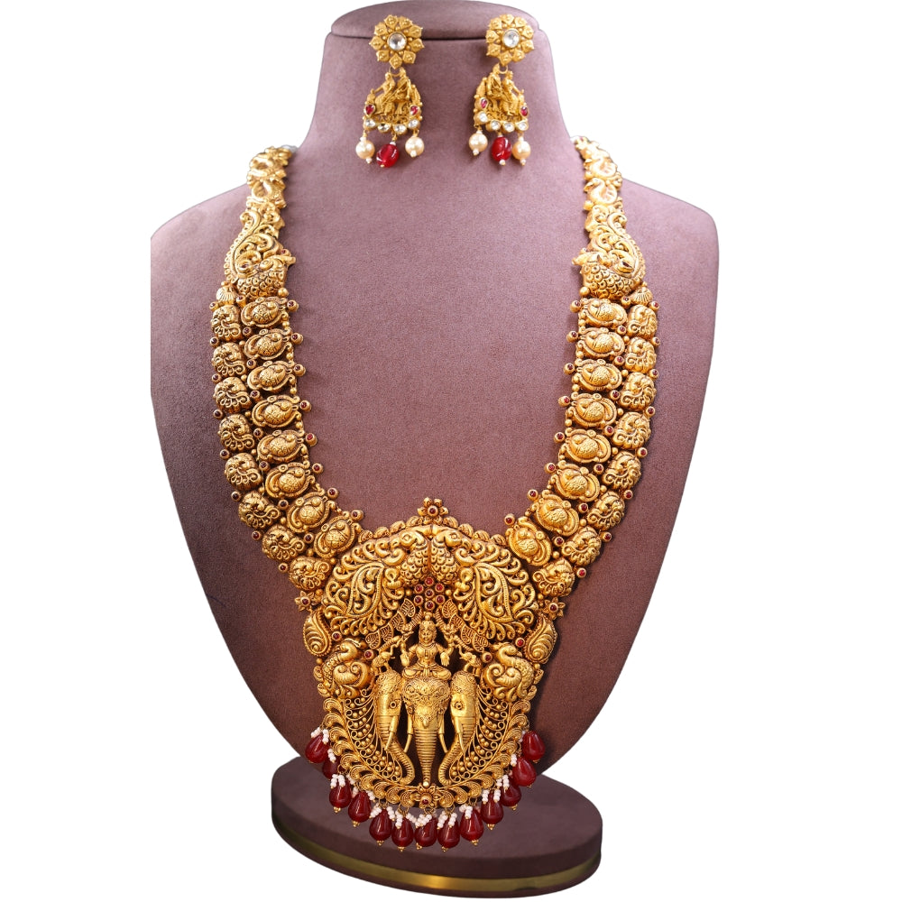 Grand Gold Lakshmi Rani haar Set
