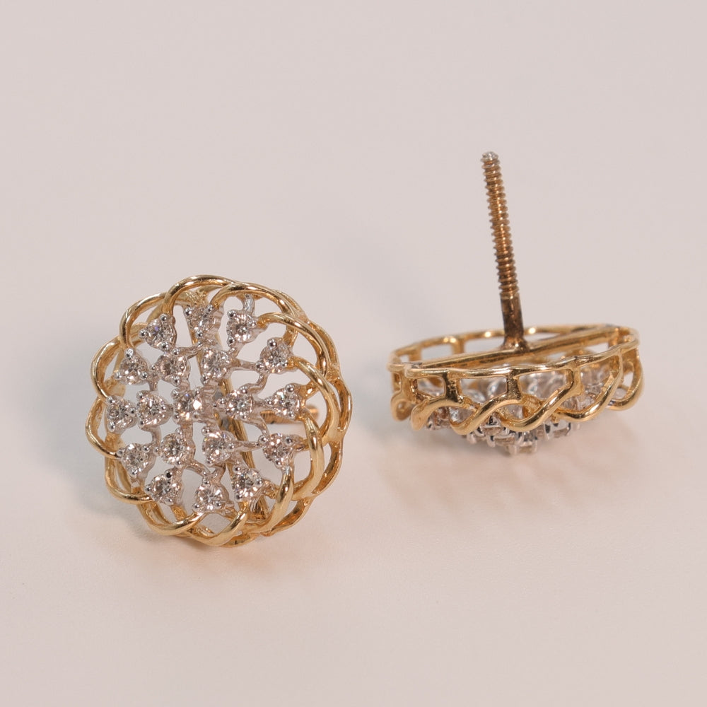 Timeless Diamond Stud Earrings
