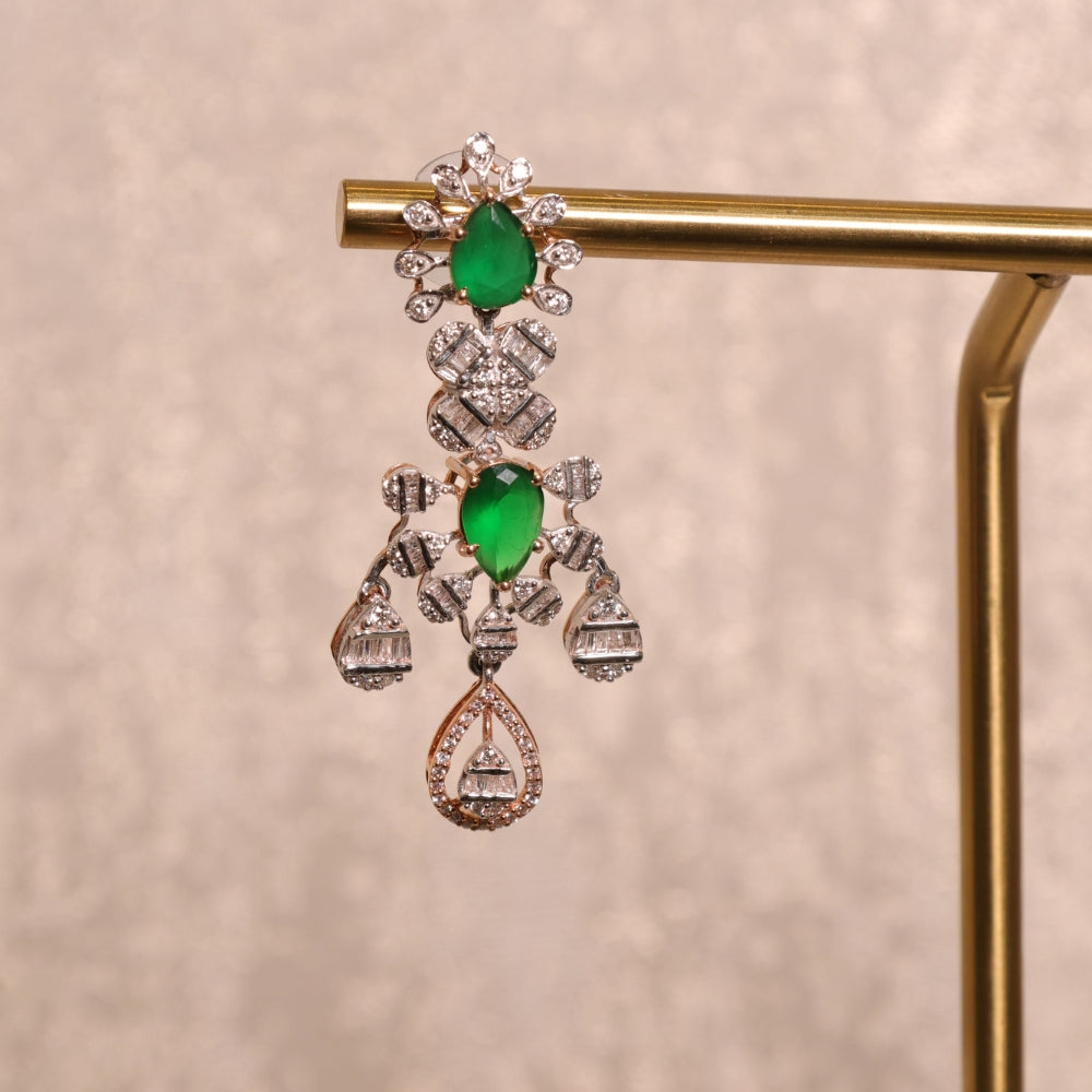 Timeless Emerald and Diamond Necklace Set