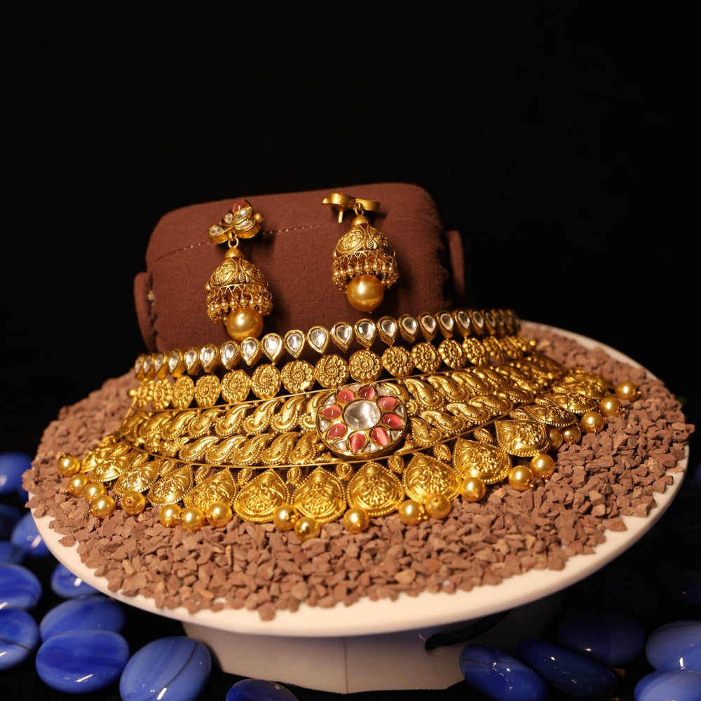 Imperial Gold Necklace Set