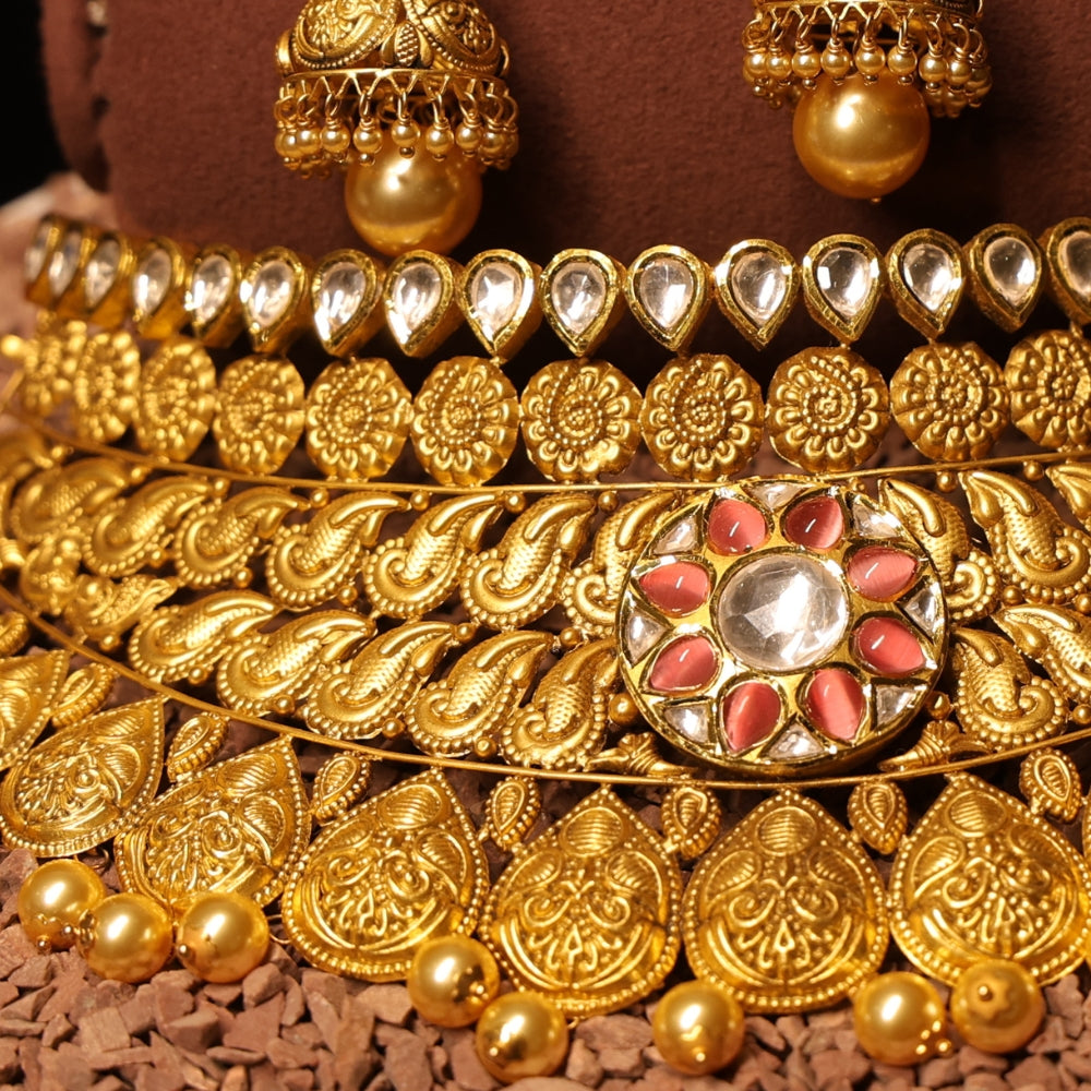 Imperial Gold Necklace Set