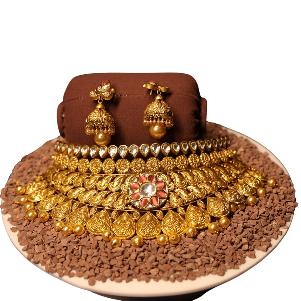 Imperial Gold Necklace Set