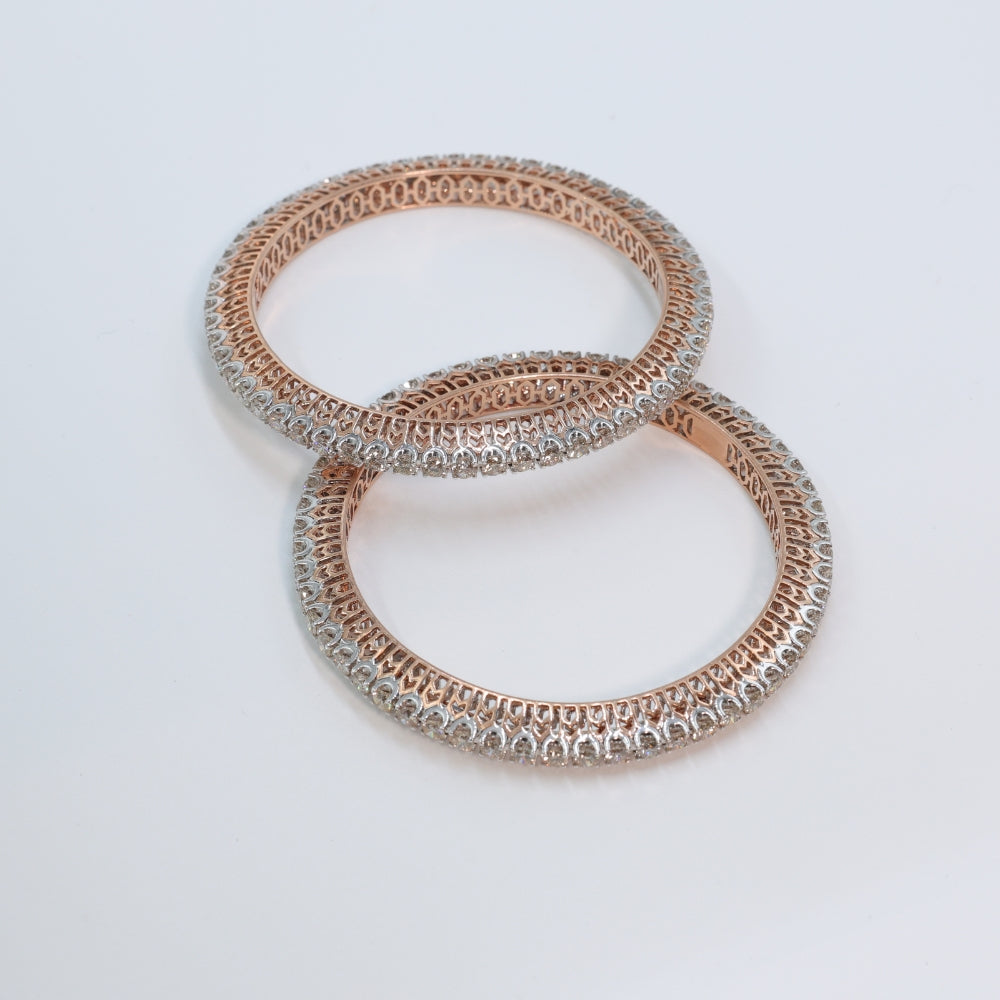 Timeless Diamond Bangle Set