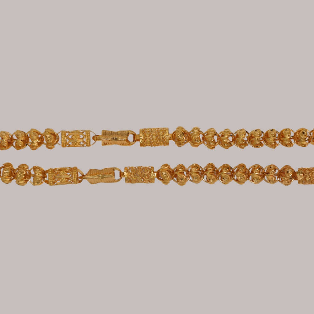 Indian-Inspired Gold Chain