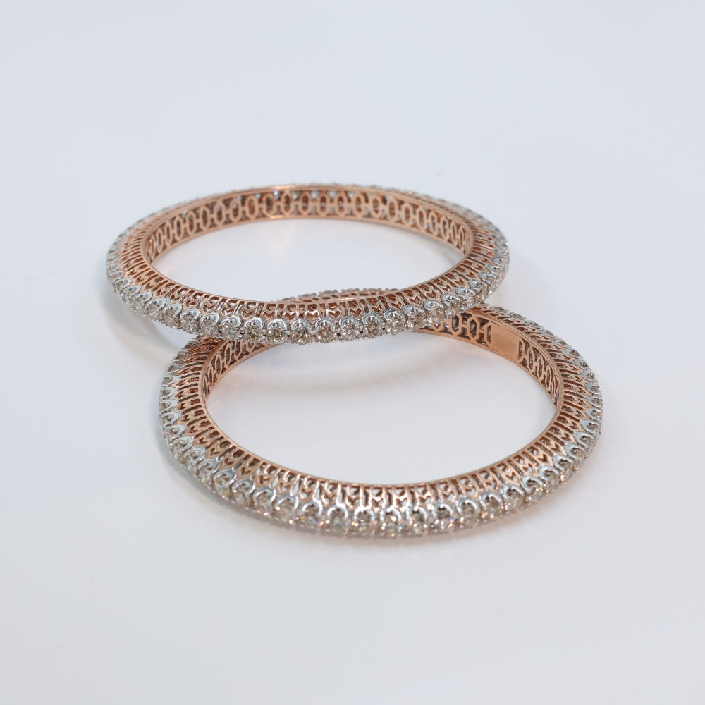 Timeless Diamond Bangle Set
