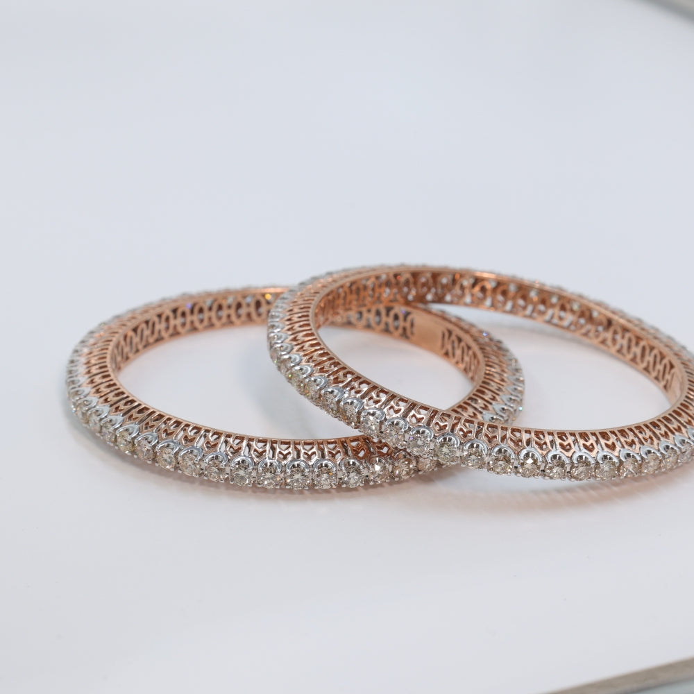 Timeless Diamond Bangle Set